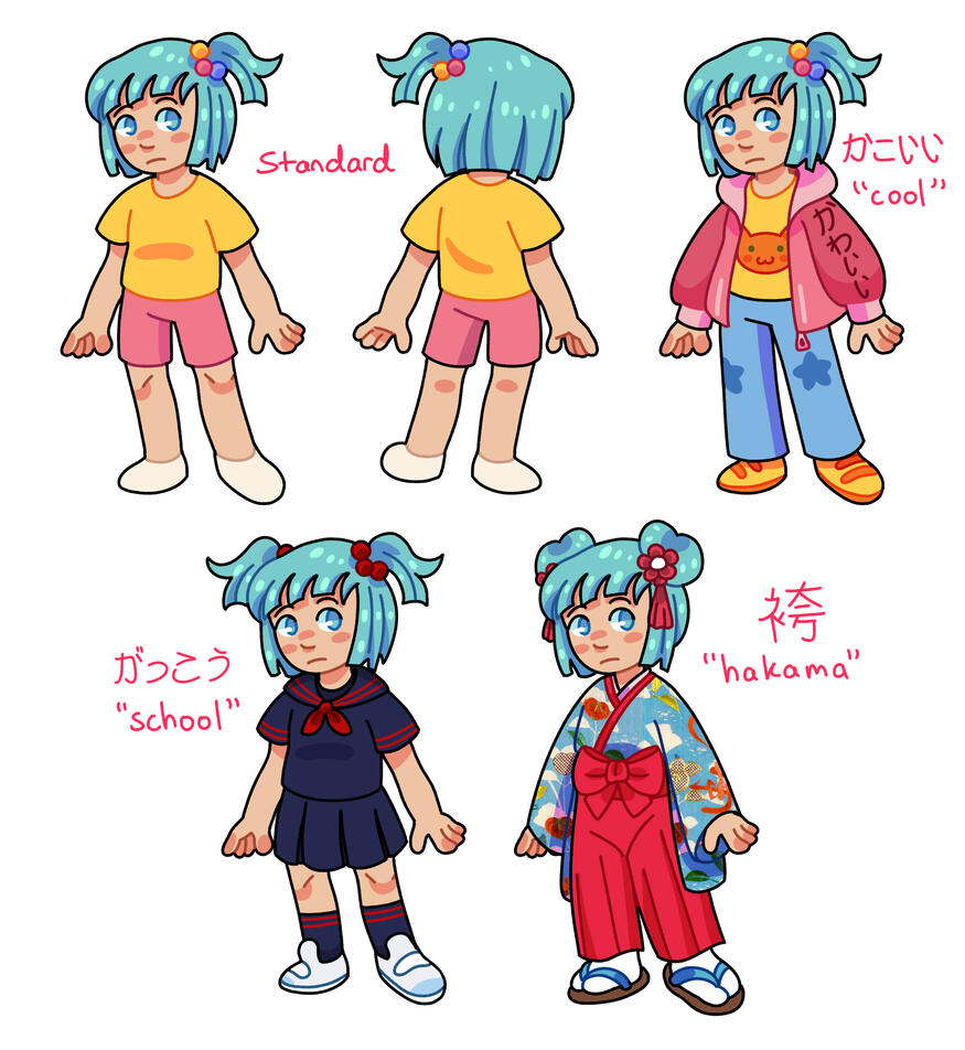 Mei Character Design